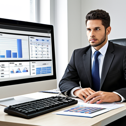 **Image Prompt:** A modern lawyer's office. On the computer screen, various software icons are displayed, including case management, legal research, document preparation, accounting, and CRM. The lawyer looks efficient and in control. The overall tone is professional and organized.